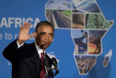President Obama has been engaged in African issues, visiting Africa twice during his second term of office. Photo by Getty Images.