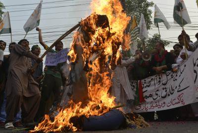 While all-out war with India is unlikely, there has been a noticeable hardening of tone in Pakistan. Photo by Getty Images.