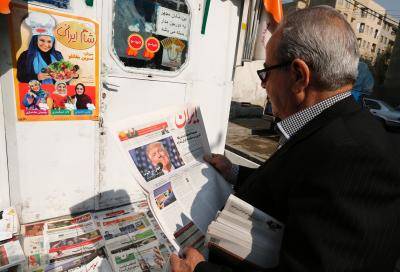 Many in the Middle East have viewed the US election with the same black humour often applied to the region’s own politics. Photo by Getty Images.