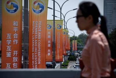 China hosts the Belt and Road Forum in 2017. Photo: Getty Images.