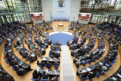 Photo by UNclimatechange, ‘Bonn Climate Change Conference - October 2014’ via Flickr, 2014.