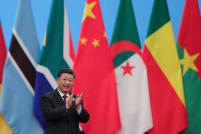 Xi Jinping at the Forum on China-Africa Cooperation in Beijing in September 2018. Photo: Getty Images.