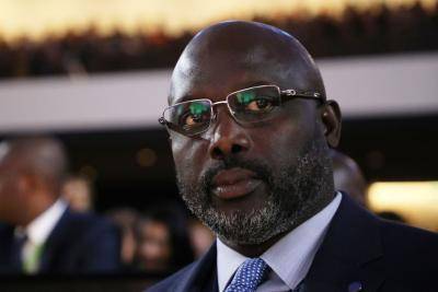 Liberian president George Weah. Photo: Getty Images.