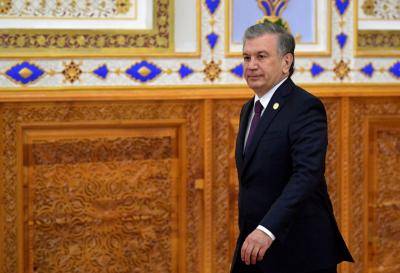 Shavkat Mirziyoyev in June. Photo: Getty Images.