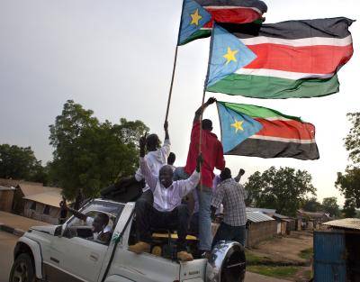 South Sudanese drive aroun</body></html>