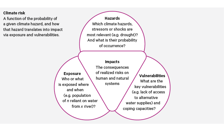 Figure 1. Defining climate risk